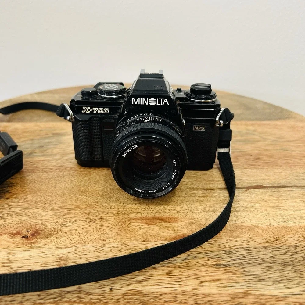 Minolta X-700 35mm Film SLR Camera with 50mm Lens, Tested and Working
